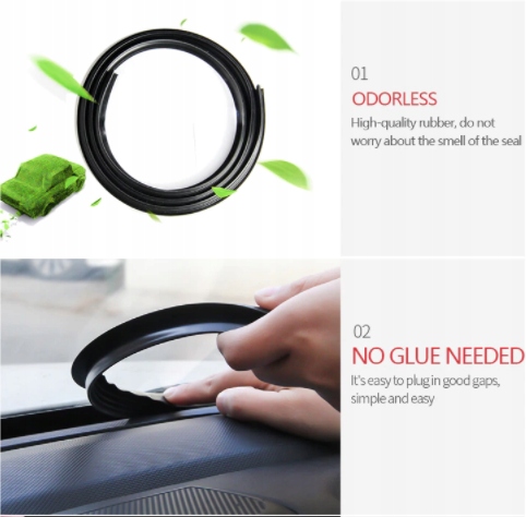 фото №5, Прокладка лента молдинг do приборная панель панели жабо