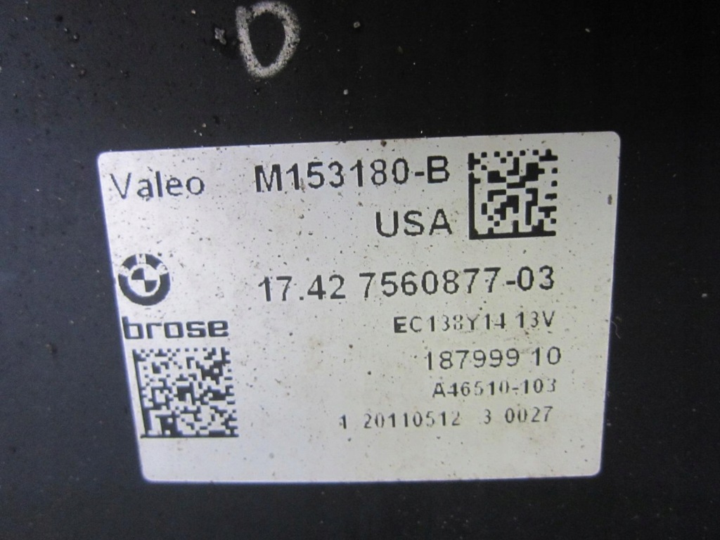 Bmw x3 f25 x4 f26 3.0 n55b30a ремень передний радиатор усилитель 7371989 Оригинал