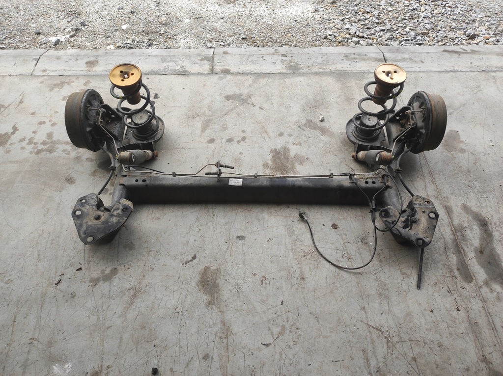 фото №1, Oś ось балка подвеска задняя renault express ii 2