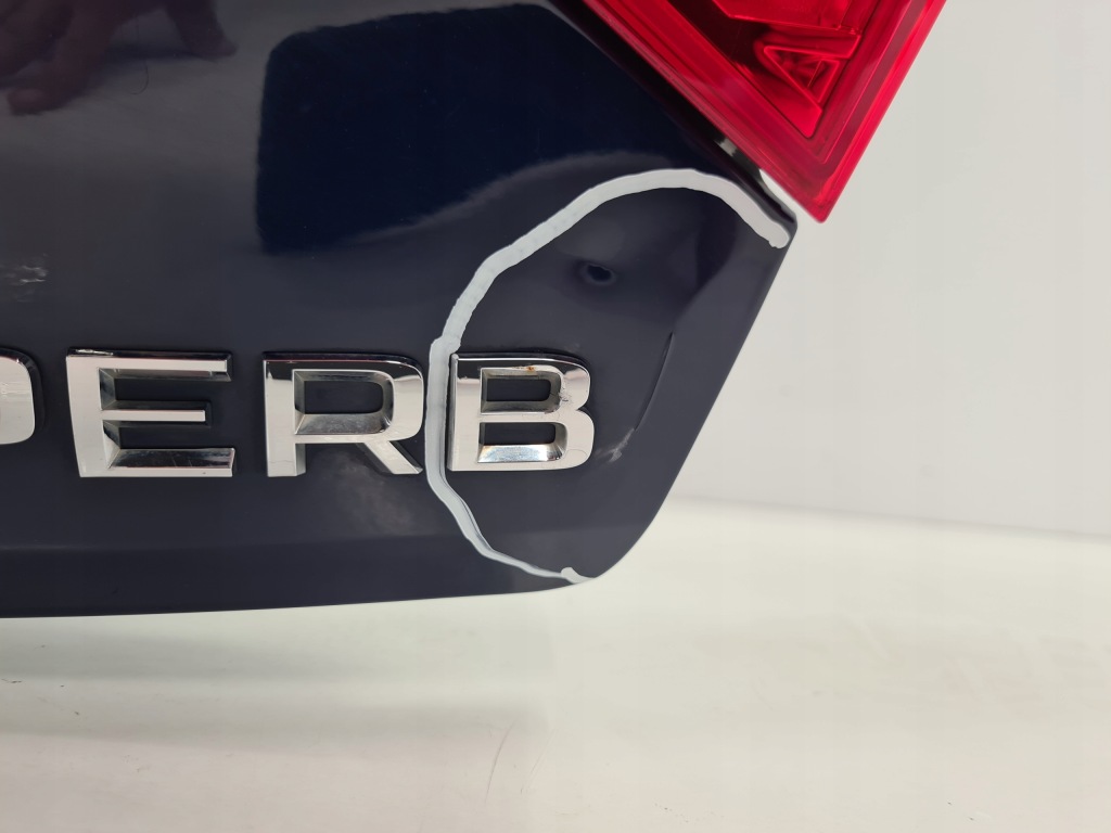 фото №13, Skoda superb ii lift sedan кришка багажника багажника lf5a