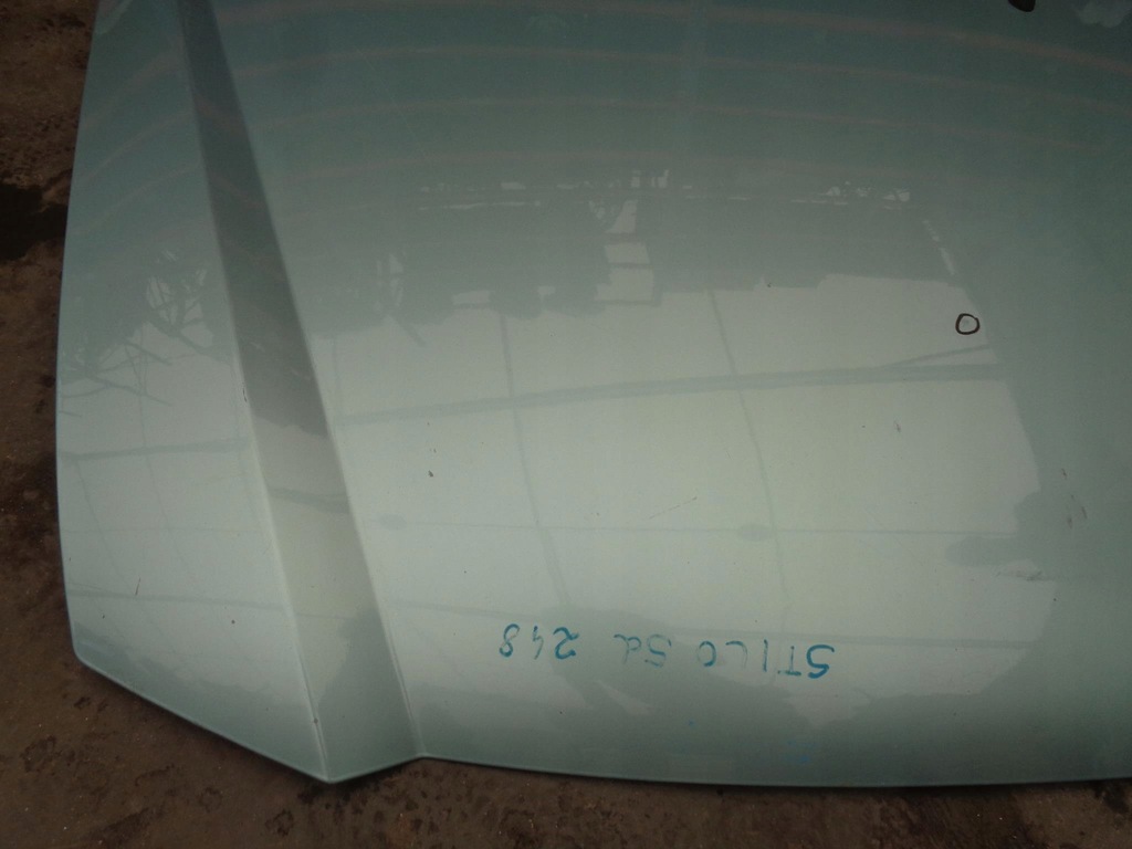 фото №10, Капот fiat stilo 2001-2007r. голубой kod 248