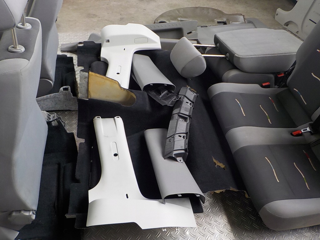 фото №7, Vw caddy iii 03-10 сидіння обшивки салон комплект