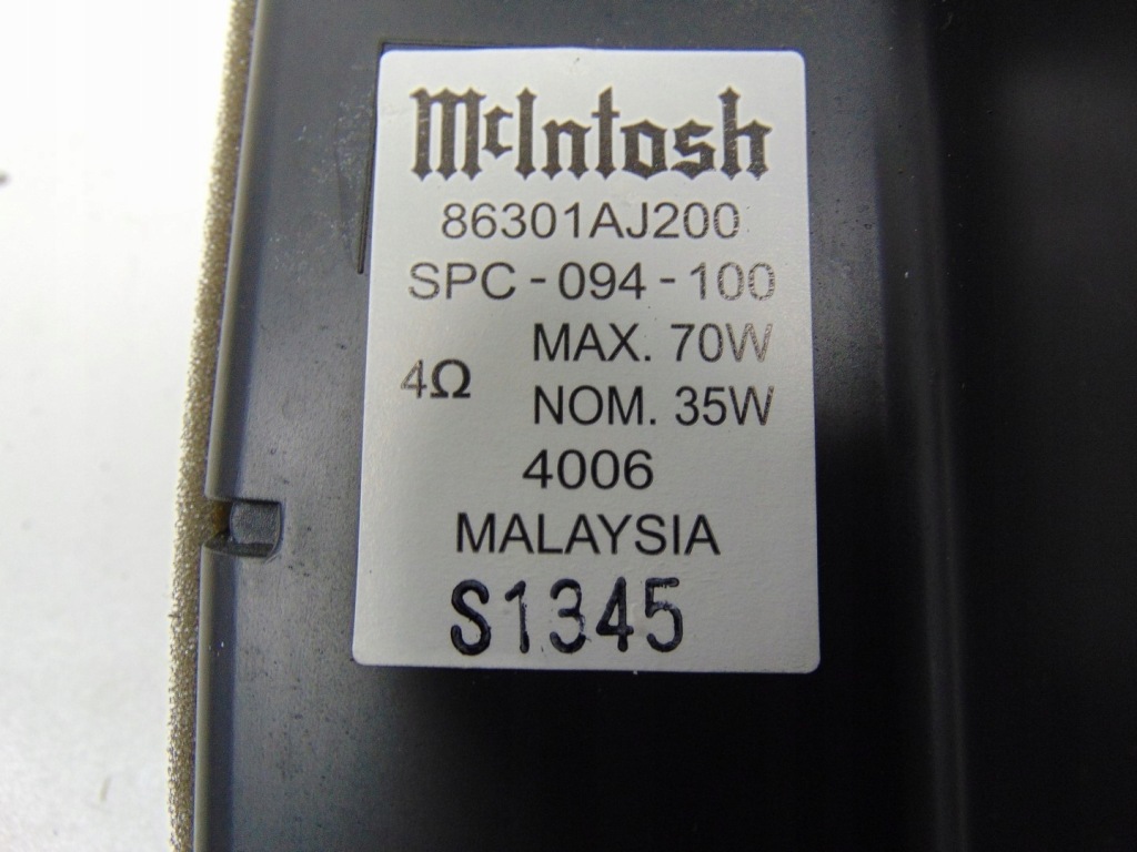 фото №9, Динамик сабвуфер subaru outback 2009- 86301aj200