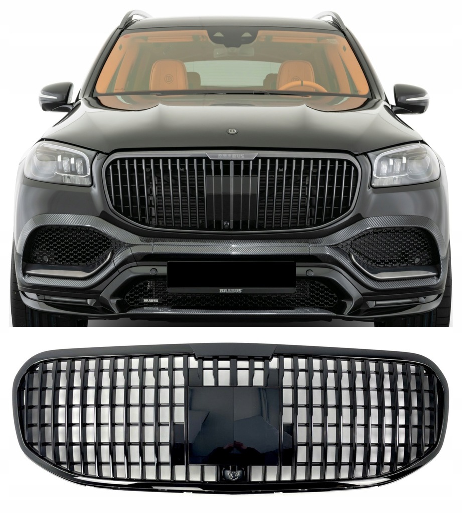 фото №1, Решётка радиатора mercedes gls x167 maybach style amg решётка радиатора