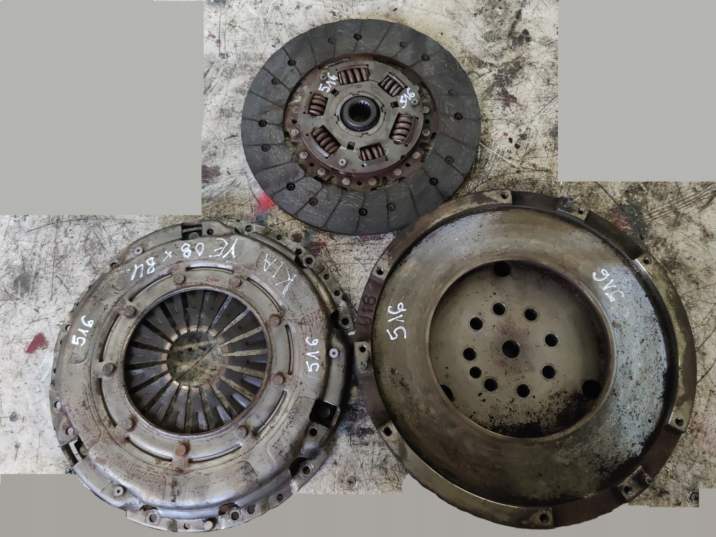 фото №1, Kia 1.6crdi колесо маховик диск прижим