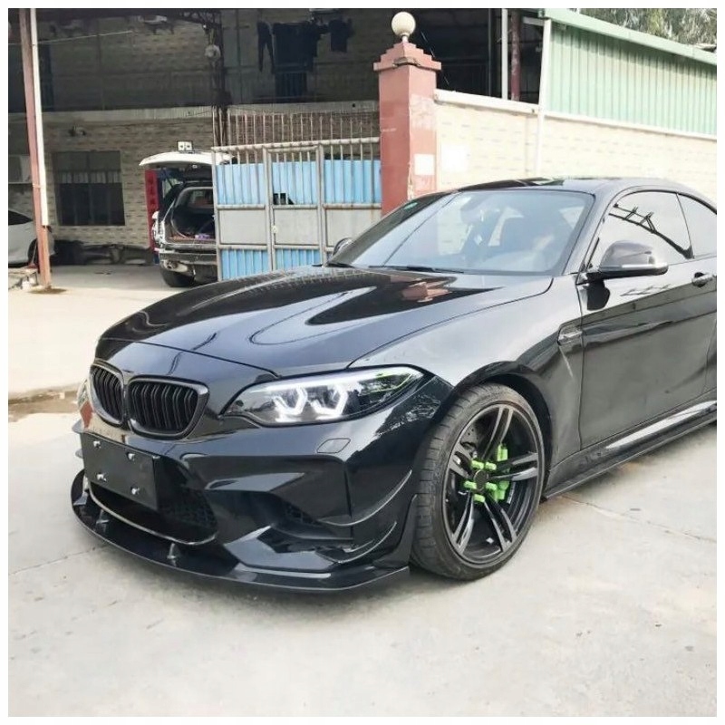 фото №2, Накладка спліттер передній bmw m2 f87 карбон