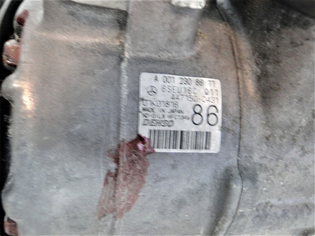 фото №8, Mercedes w211 211 насос кондиціонера компресор 642