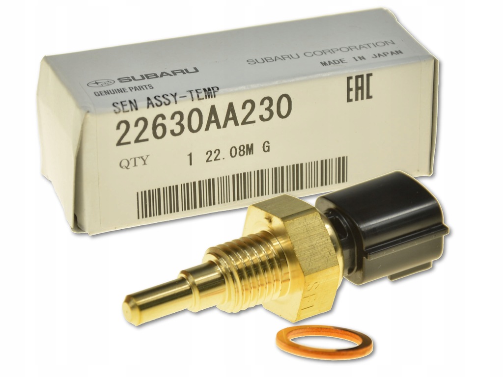 фото №8, Датчик температуры жидкость охлаждающей subaru 09-