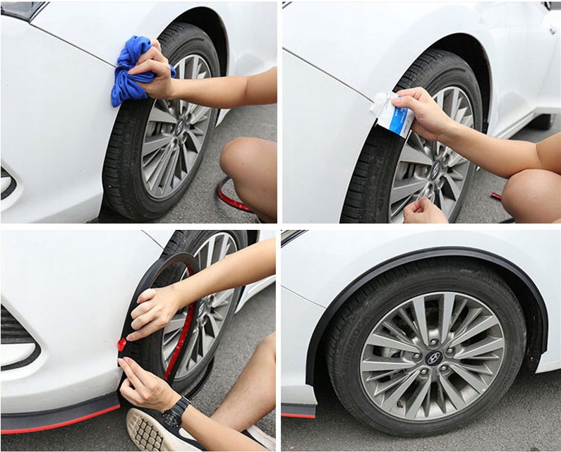 фото №16, Накладка подкрылок молдинг защитная защитная na подкрылок do крыльев