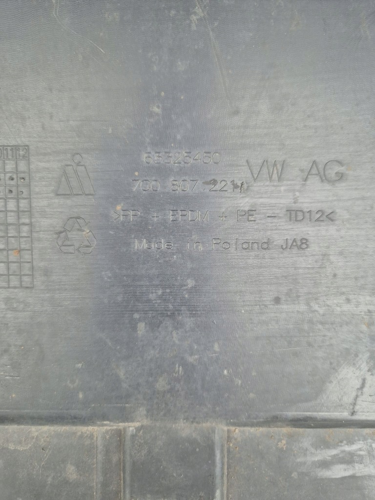 фото №13, Vw crafter 2 ii 16- бампер передний перед 7c0807221a оригинал