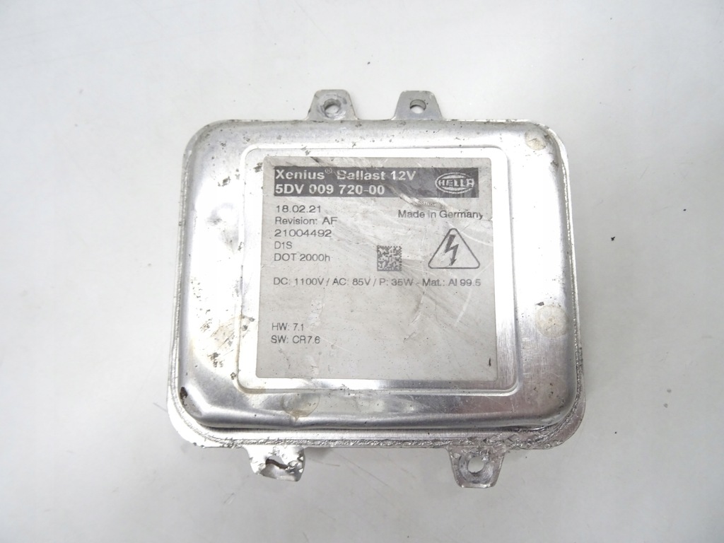 фото №1, Opel insignia a преобразователь bi ксенон hella