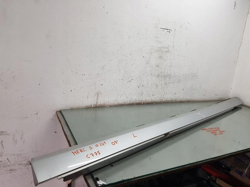 фото №1, Молдинг накладка поріг ліва c775 mercedes w221