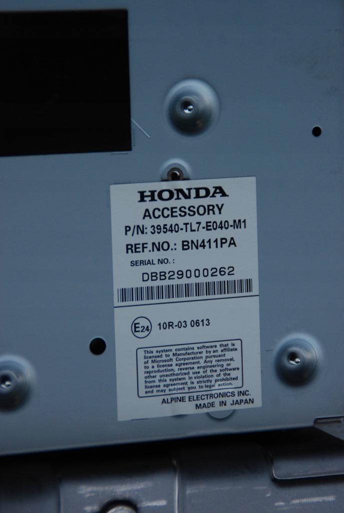 фото №5, Чейнджер dvd 39540-tl7-e040-m1 accord 8 viii