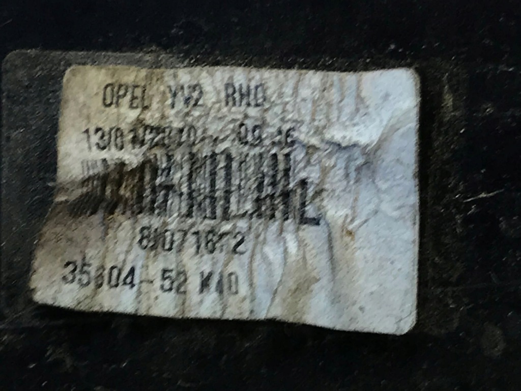 фото №7, Opel agila b 2010 ліва сторона лампа задня