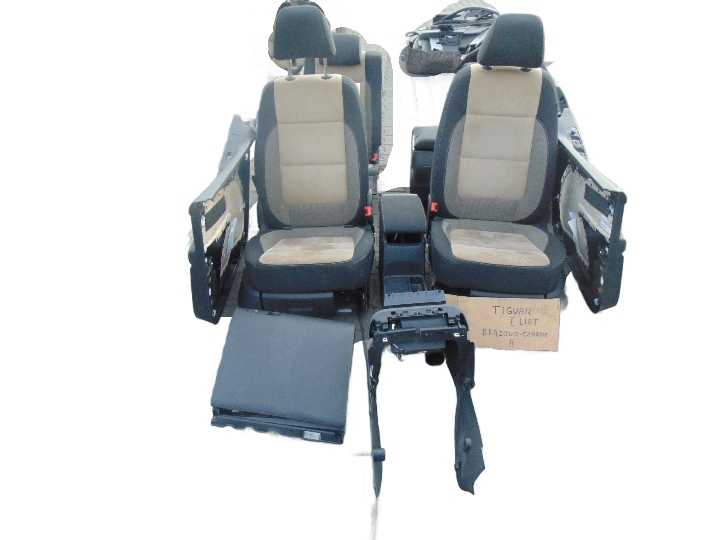 фото №1, Салон сидіння сидіння vw tiguan i lift