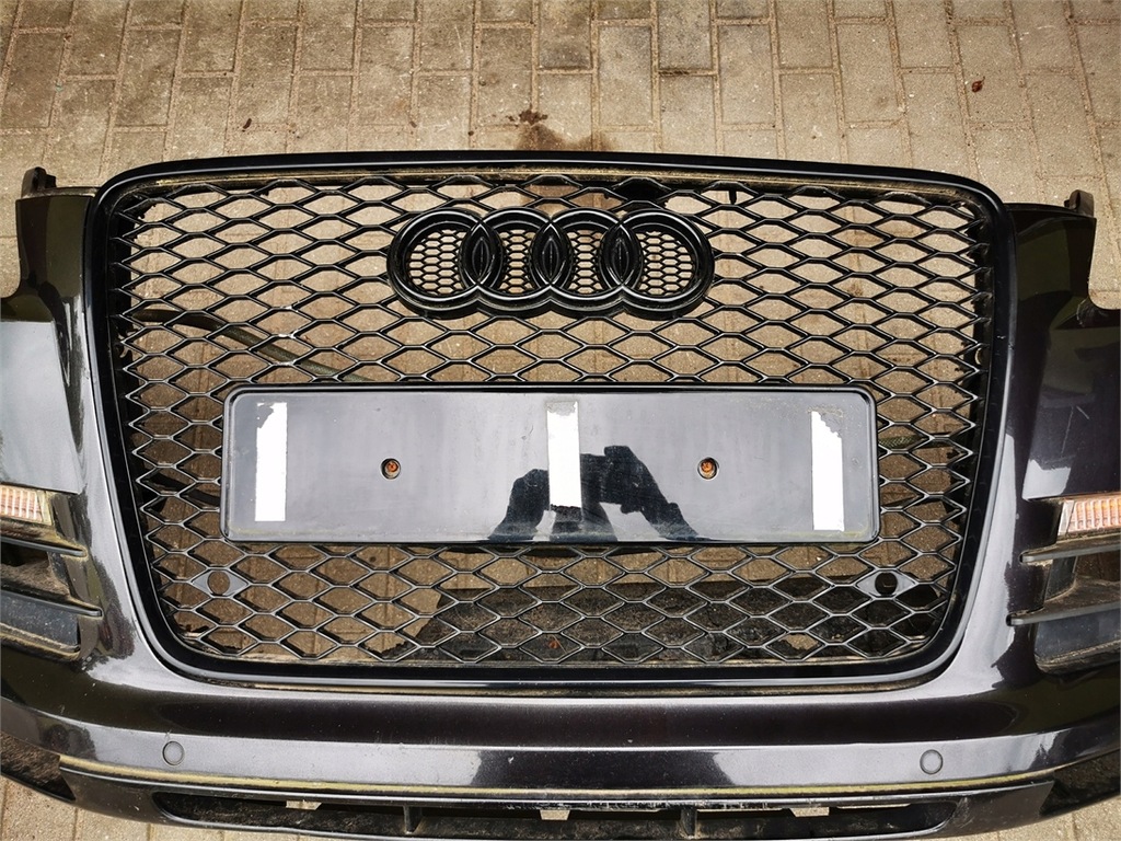 фото №6, Audi q7 4l 05-10 бампер перед kompletny демонтаж