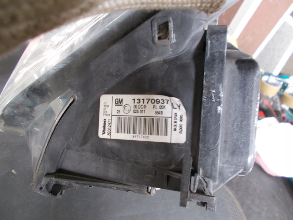 фото №8, Лампа левая передняя opel signum biksenon europa