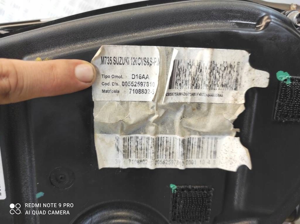 фото №11, Двигун 1.6 ddis 88kw 120km euro 5 d16aa suzuki sx4 s-cross 2013-2016 wawa