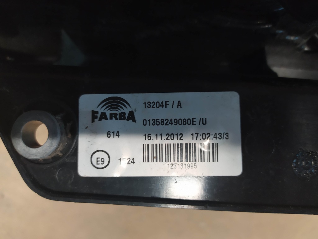 фото №7, Лампа задняя правая nemo \ bipper \ fiorino