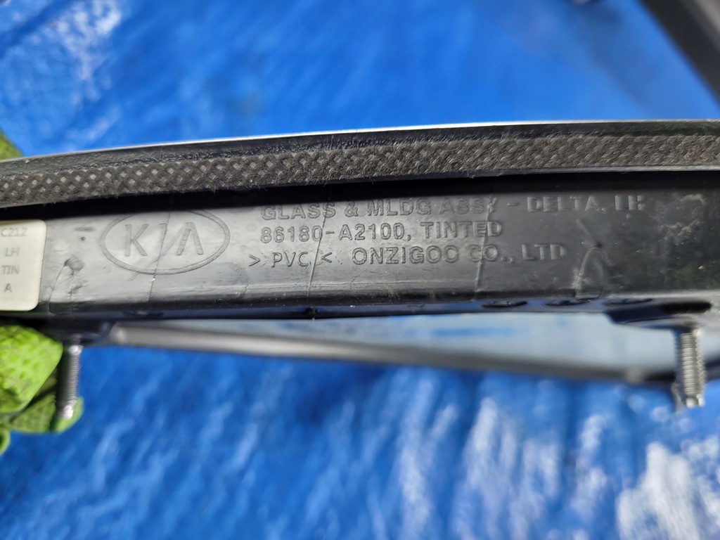 фото №7, Kia ceed ii | скло кузовна ліва перед передня хром 86180-a2100