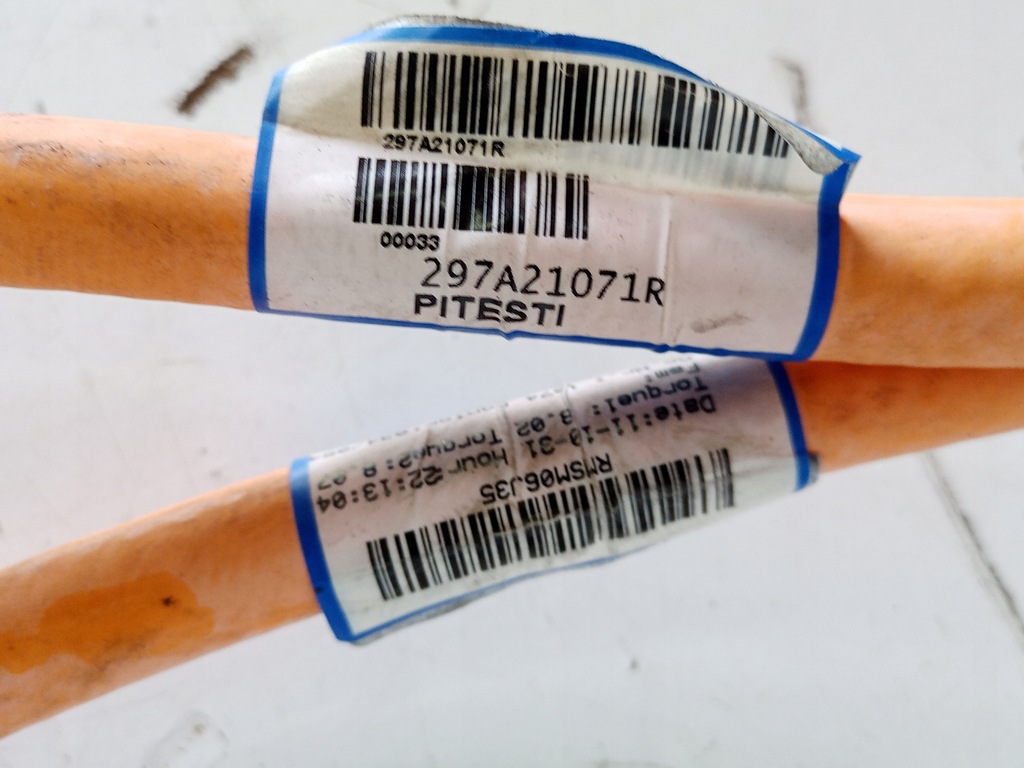 фото №4, Шланг напруги 297a21071r renault fluence ze