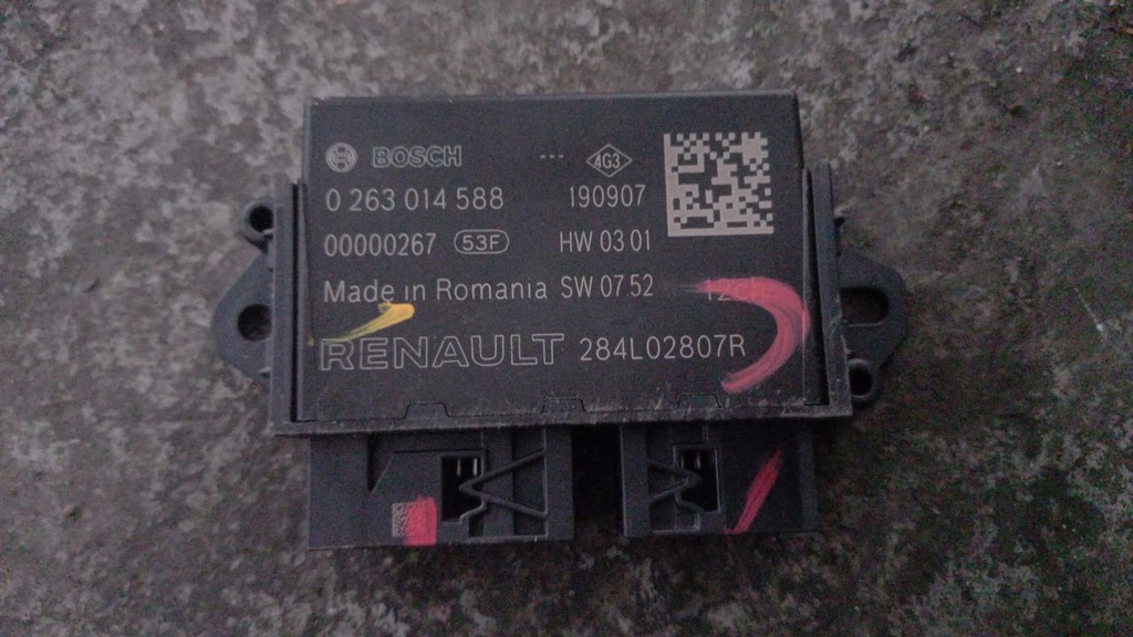 фото №2, Модуль pdc renault espace v lift 2.0 dci 284l02807r