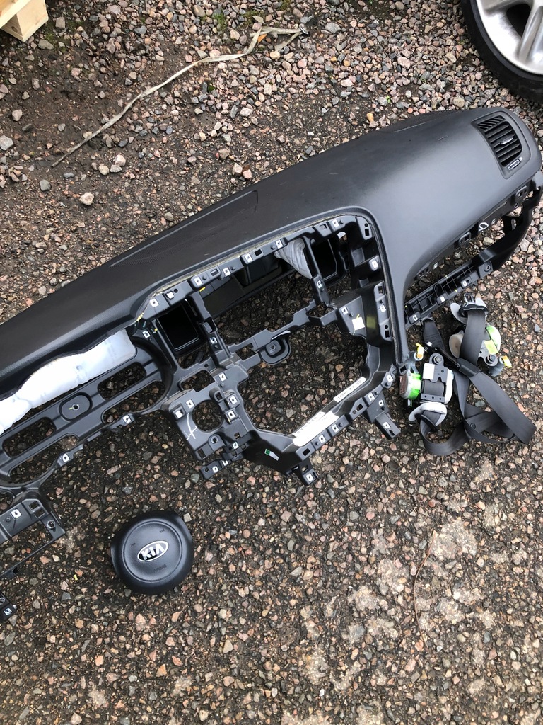 фото №4, Kia optima 10-15 консоль подушки безопасности подушка безопасности ремни ory