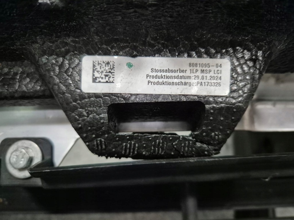 Bmw x3 g01 lci рестайлинг  m-pakiet mpakiet бампер передний усилитель балка ремень Цена