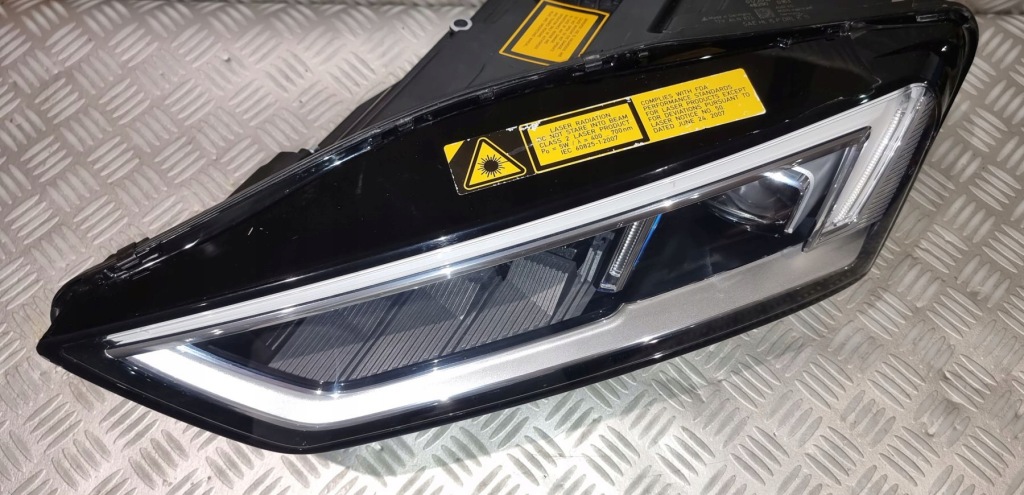 фото №4, Audi r8 ii 4s лампа ліва перед передня full led laser europa 18r nowa