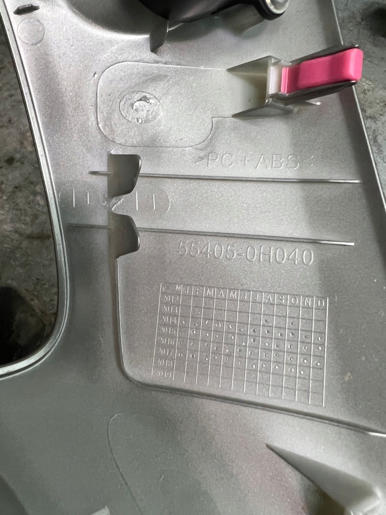 фото №9, Toyota aygo ii 2 рамка захист панелі консолі панель