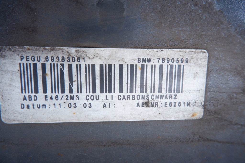 фото №8, Bmw e46 m3 молдинг порог левая 7890599