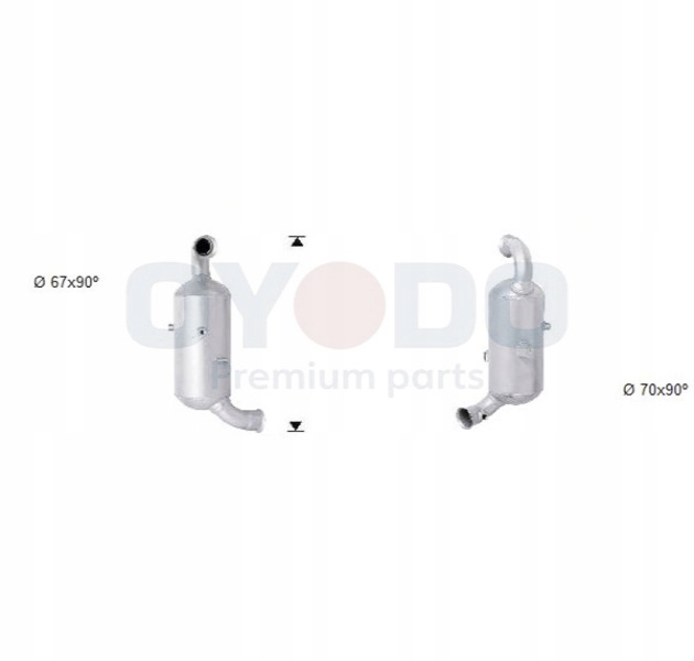 фото №1, Oyodo 20n0007-oyo фільтр сажі / фільтр часток твердих, система випускний