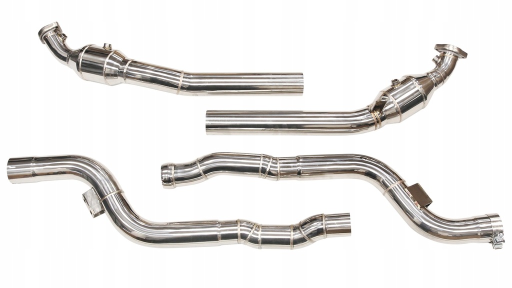 фото №1, Даунпайп mercedes benz w463a c218 amg cls 63 m157 5.5