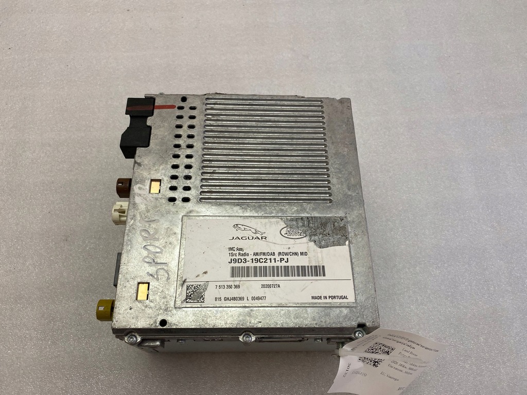 фото №1, Land rover range rover sport l494 панель / радіопрогравач cd/dvd/gps