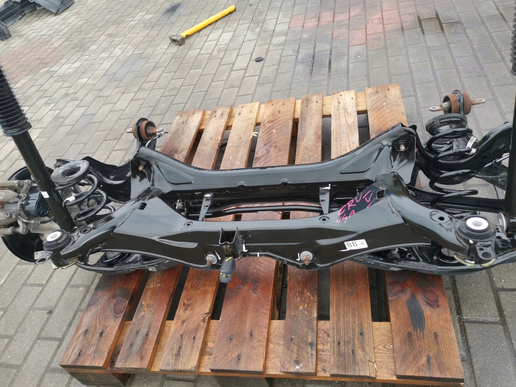 фото №7, Honda crv v 18- підвіска задні повний підрамник поворотний кулак 1.5 turbo usa