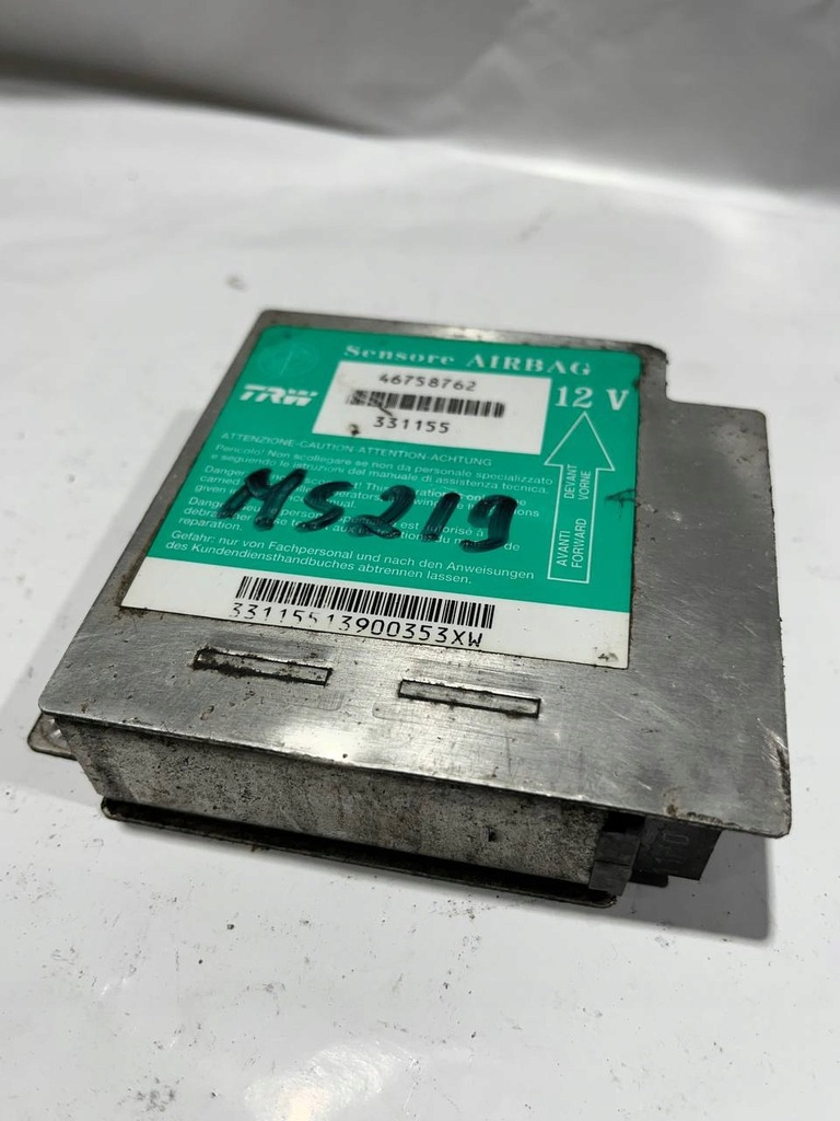 фото №1, Модуль датчик подушка безопасности fiat punto ii 46758762