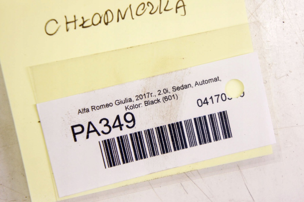 фото №6, Pa349 alfa romeo giulia 2.0i радиатор выхлопных газов egr 500518360