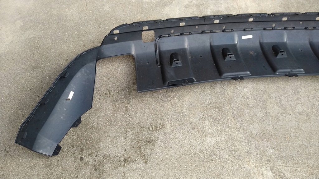 фото №6, Диффузор спойлер накладка-спойлер бампера mercedes ml w164