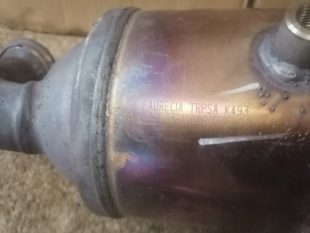 фото №5, Peugeot 3008 5008 1.6 hdi катализатор dpf k493