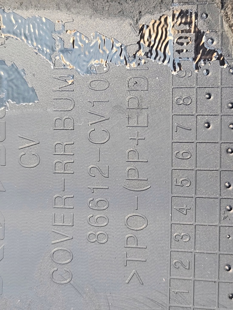 Kia ev6 спойлер бампер задний  86612-cv100 Доставка