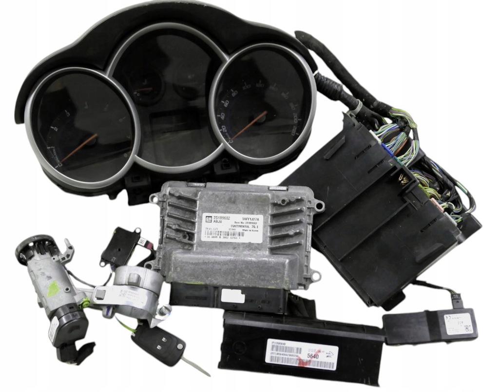 фото №1, Набір стартовий chevrolet cruze 1.6 25189682 5wy1j27a + програмування