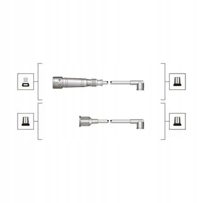 фото №2, Провода зажигания 941319170017 magneti marelli
