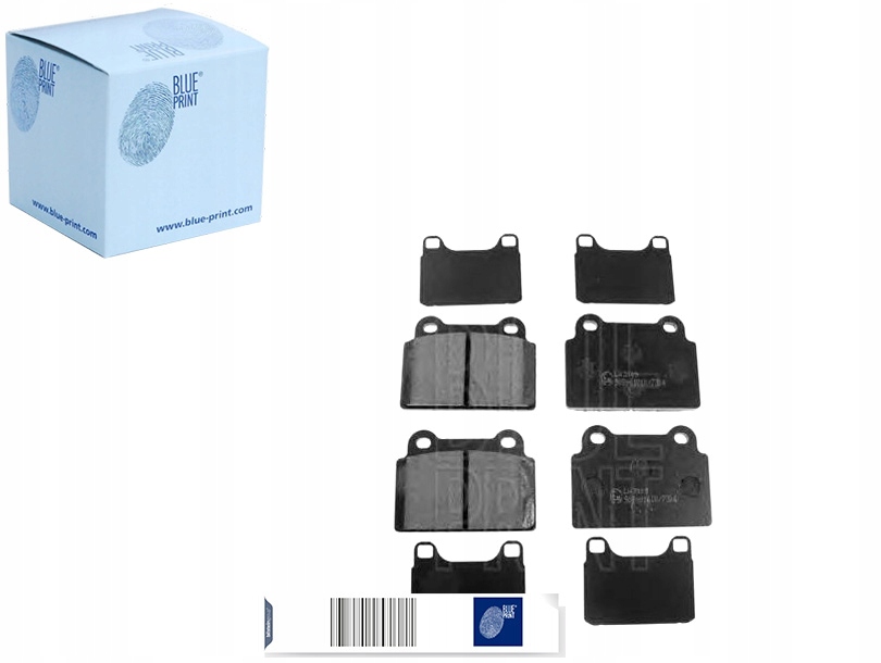 фото №1, Blue print гальмівні колодки гальмівні задня mitsubishi lancer