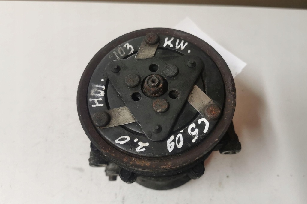 фото №7, Компрессор кондиционера citroën c5 ii break re_ 9660555380 2.0l бензиновый