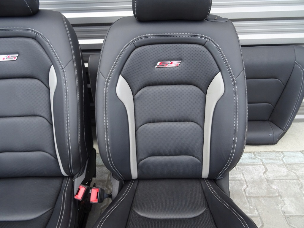 фото №7, 2016-2023 camaro ss сидіння шкіряний шкіра заднє сидіння сидіння шкіра салон