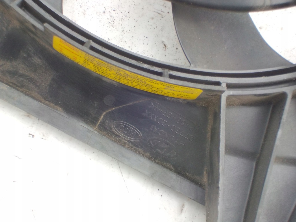 фото №12, Hyundai coupe ii 1.6 01-08 вентилятор радиатора