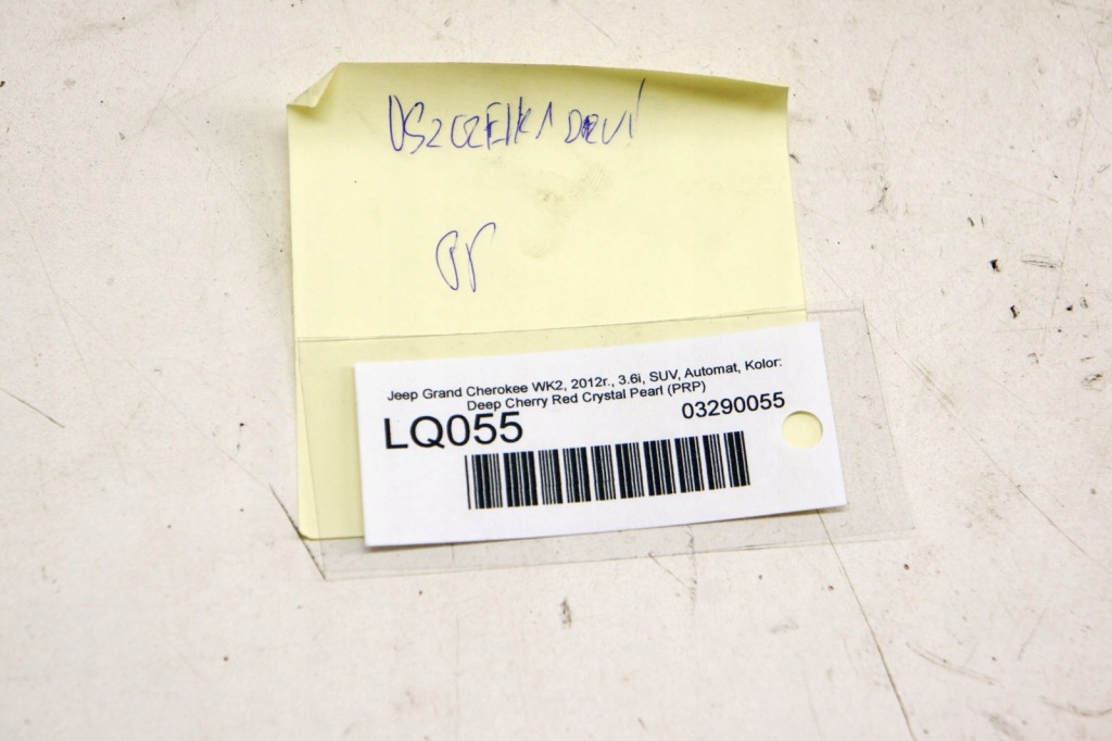 фото №5, Lq055 jeep grand cherokee wk2 уплотнитель правый перед