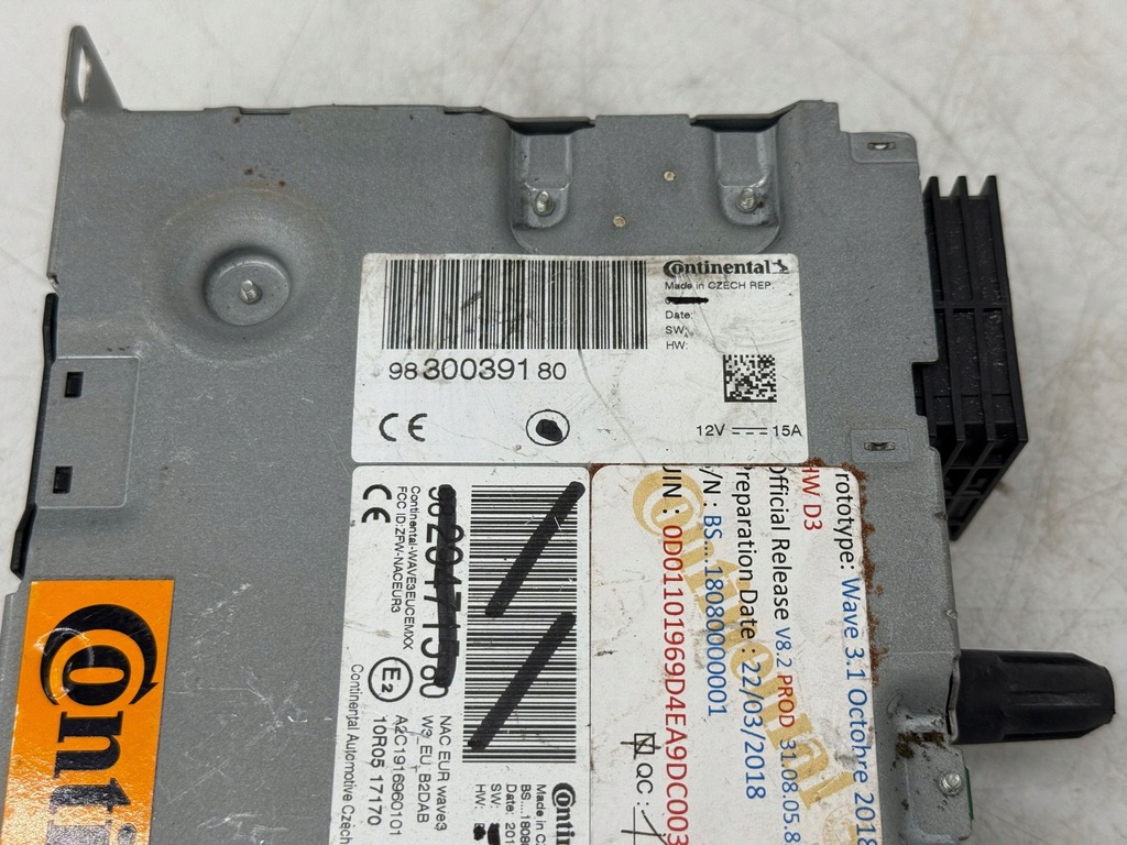 фото №5, Станция мультимедийная радио opel combo e 9830039180