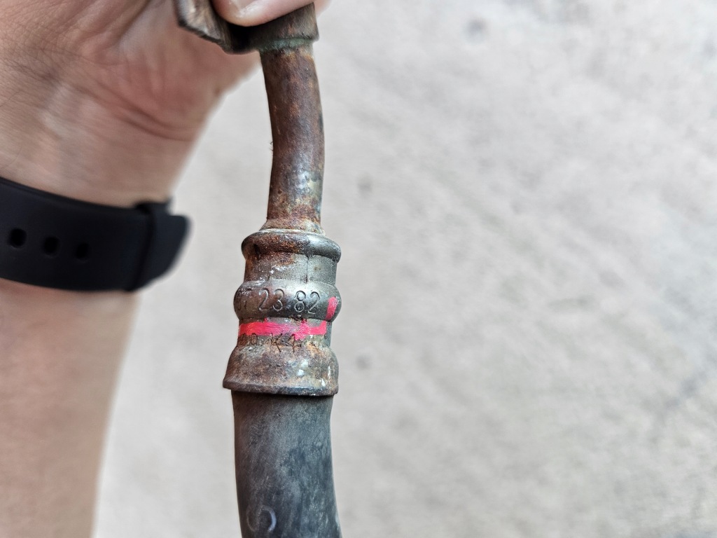 Mercedes c-klasa w202 шланг усилителя a2029972382 Киев