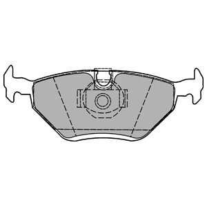 Купити Delphi гальмівні колодки гальмівні задні lp1423 lp1423